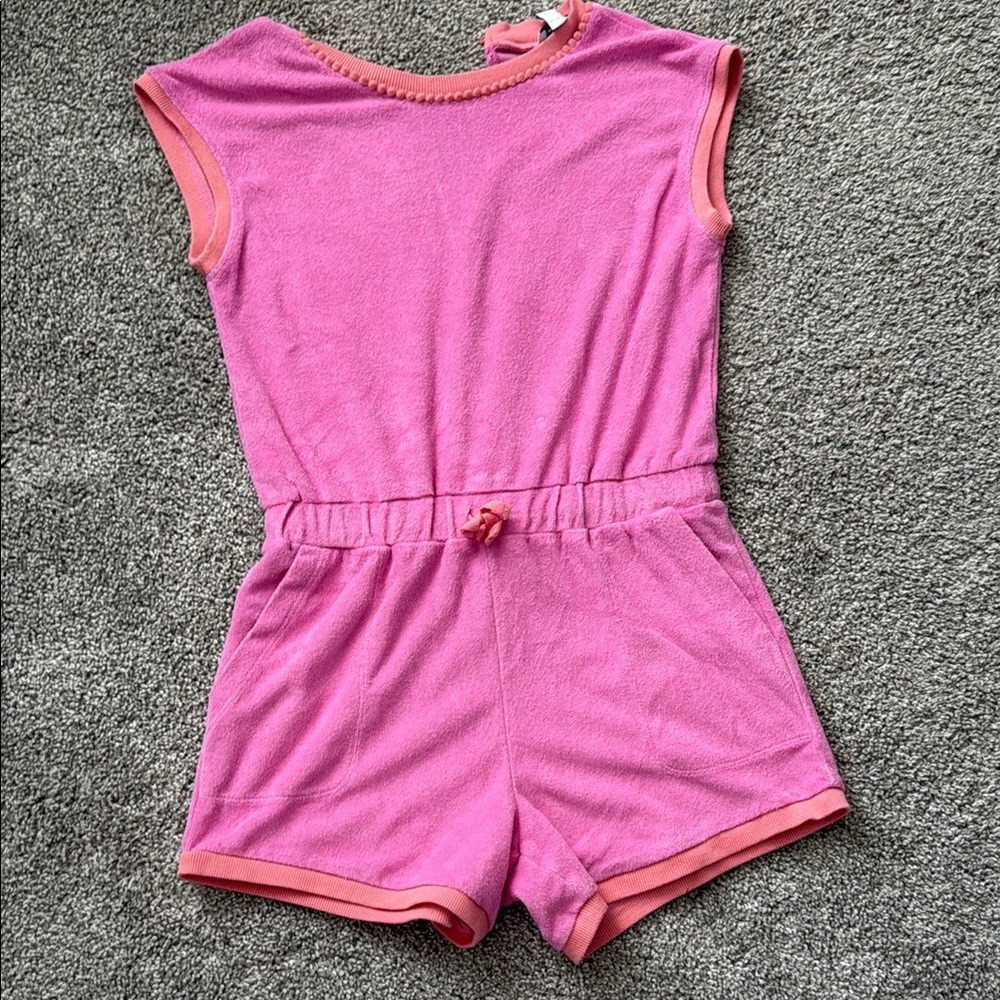 Splendid Pink and Coral Kids Romper